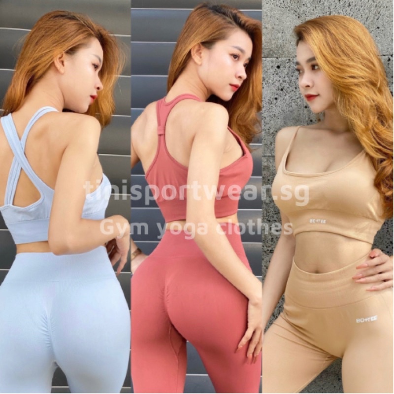 Bộ Botee Awaken Transform Có Bigsize 48-65kg Quần Dài Chun Mông Tập Gym Yoga