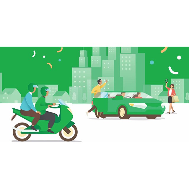 Toàn Quốc - Evoucher Mã Giảm Giá Grab 20k Áp Dụng Grab Car, Grab Bike