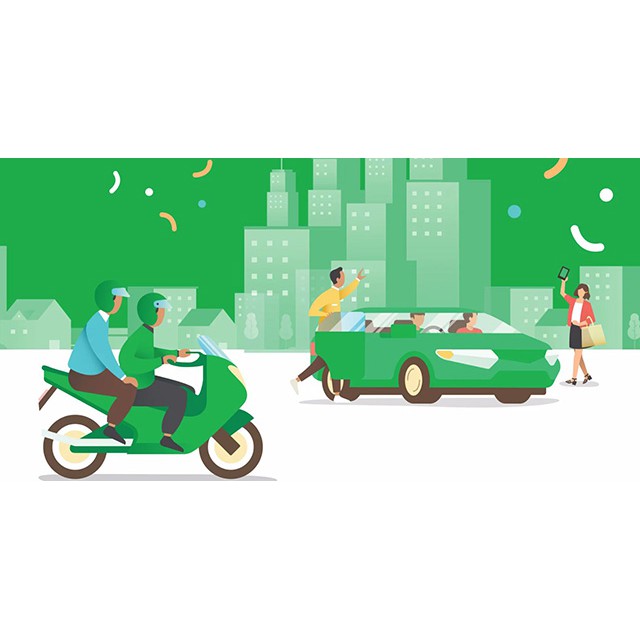 Toàn Quốc - Evoucher Mã Giảm Giá Grab 50k. Áp Dụng Grab Care, Grab Bike