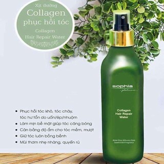 Xịt dưỡng phúc hồi tóc Colagen Sophia Platinum