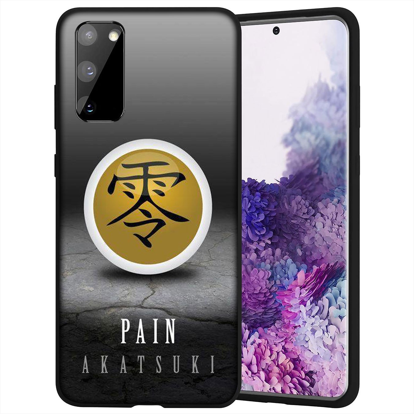 Samsung Galaxy A02S J2 J4 J5 J6 Plus J7 Prime A02 M02 j6+ A42 + Casing Soft Silicone Akatsuki NARUTO Anime Sasuke Phone Case