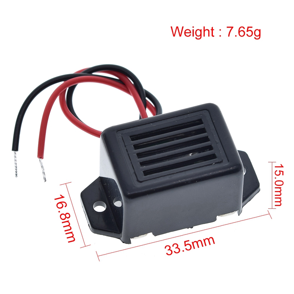 Chuông Báo Động Điện Tử Mini Dc 12v 85db | BigBuy360 - bigbuy360.vn