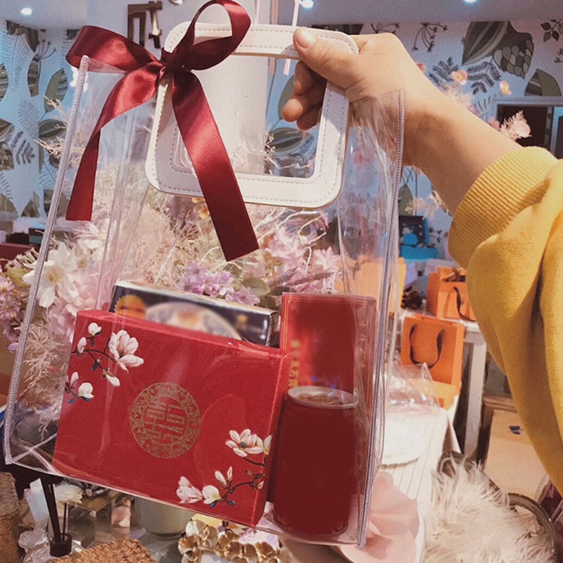 Seng Phụ Kiện Túi Mua Sắm Hàng Ngày Mật Độ Cao Tay Cầm Màu Trắng Mềm Mại S