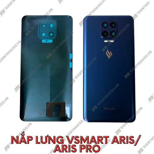 Nắp lưng vsmart aris,aris pro  xanh dương ,xám ,xanh lá ,nâu