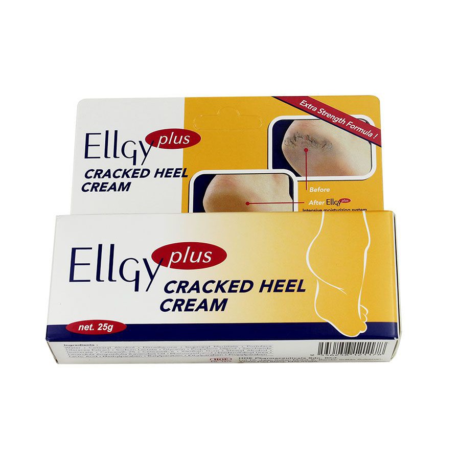 ✅[CHÍNH HÃNG] Kem làm ẩm da chân trị nứt gót ELLGY PLUS CRACKED HEEL CREAM 25g | BigBuy360 - bigbuy360.vn