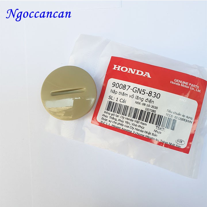 Bộ 2 Nắp Thăm Điện, Nắp Thăm Vô Lăng Điện Xe Dream Chính Hãng Honda