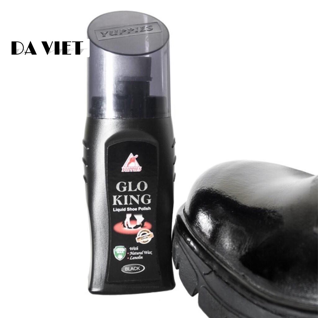 Xi Đánh Bóng Chính Hãng GLOKING Nhập Khẩu Malaysia Dạng Nước  75 ml(Đánh Giày Da,Túi,Ví,Áo Da, Dây Lưng)