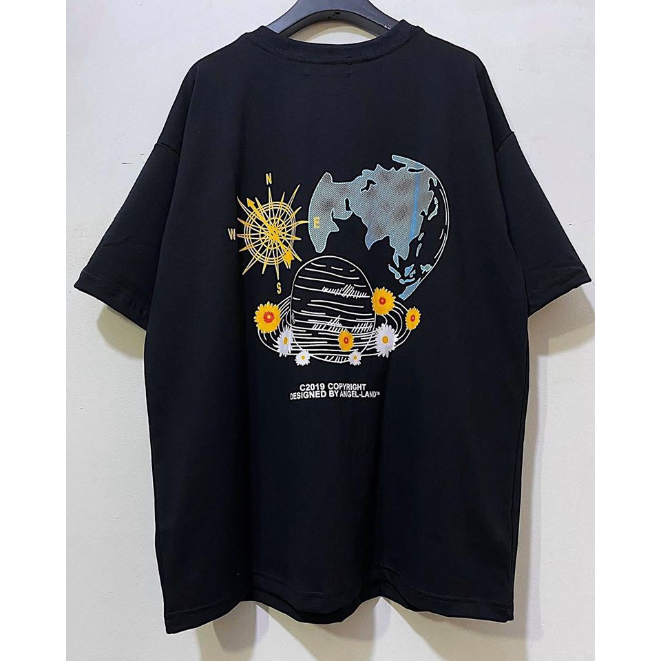 Áo Thun La Bàn hình thật unisex