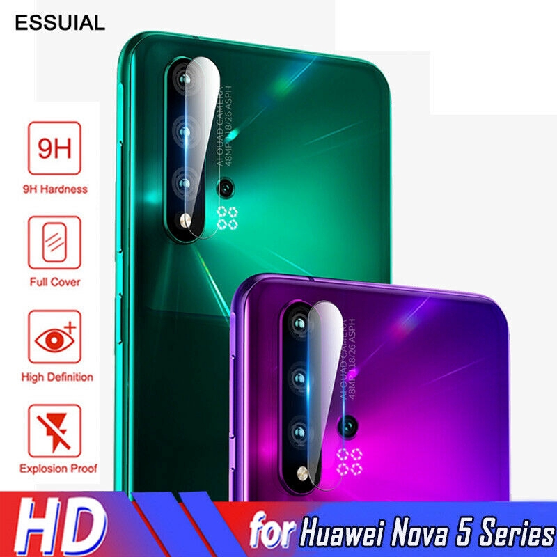 Bộ 1 hoặc 2 miếng dán cường lực 7.5H bảo vệ ống kính điện thoại dành cho Huawei Nova 5 Pro 5i Nova 4 3 3i