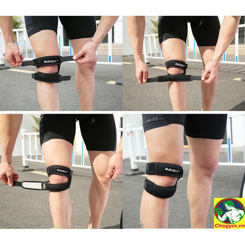 Băng Bảo Vệ Gối Xương Bánh Chè Knee Strap Bản Đôi