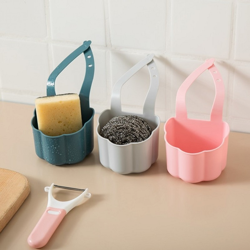 Giá đựng đồ đa năng gắn vòi nước bồn rửa tiện lợi