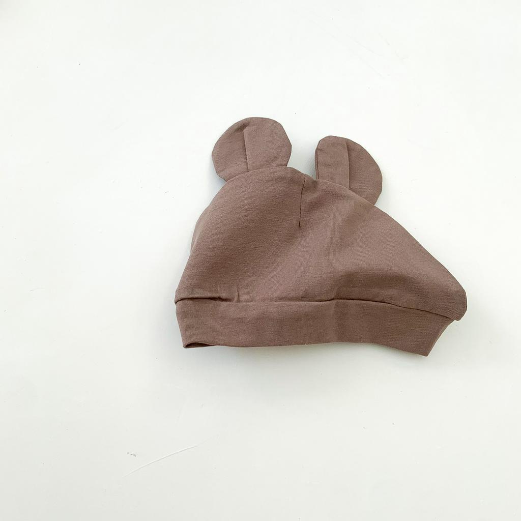 Bộ Quần Áo Ngủ Ngắn Tay Hình Gấu Cho Bé Sơ Sinh