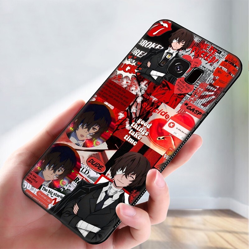 Ốp điện thoại mềm hình anime Bungou Stray Dogs cho SAMSUNG GALAXY A11 A12 A22 A32 M21 M30S J4 CORE A82 A91 29LU