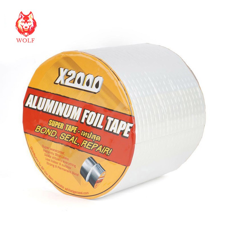 Băng dính chống thấm X2000 Keo dính cực kỳ chắc, đã dán là không thể bóc ra được, chịu nước, chịu nhiệt, chống thấm hoàn