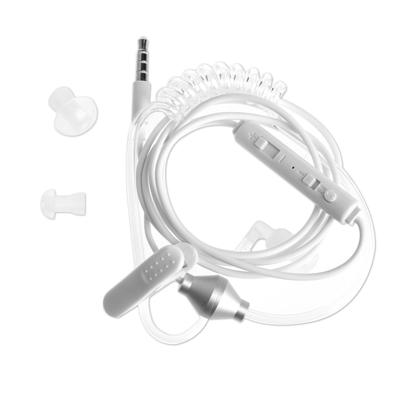 Tai Nghe Chống Bức Xạ zzz 3.5mm Kèm Mic Dành Cho Điện Thoại Thông Minh