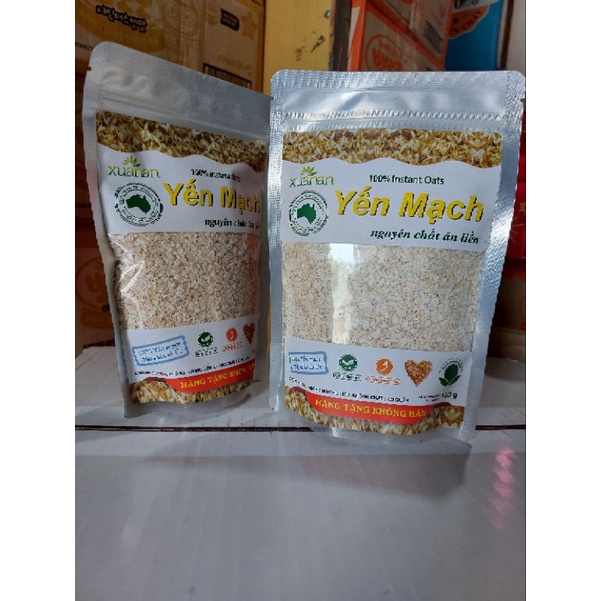 Yến Mạch Nguyên Chất Ăn Liền Xuân An 180g (Hàng Khuyến Mãi)