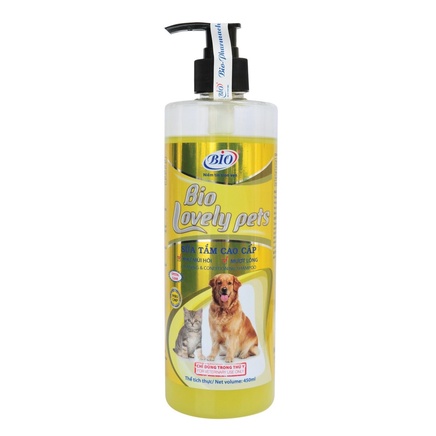 SỮA TẮM KHỬ MÙI HÔI, MƯỢT LÔNG BIO LOVELY PET