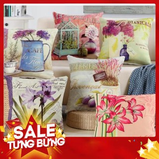 Vỏ gối các loài hoa Châu Âu
