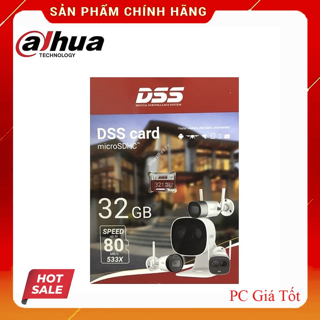 [SIÊU HOT] Thẻ nhớ 32GB, 64GB DSS Speed 80MB/s - Micro SD Bảo hành 5 năm