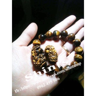 Vòng tay tỳ hưu mắt hổ nhỏ - 180k
