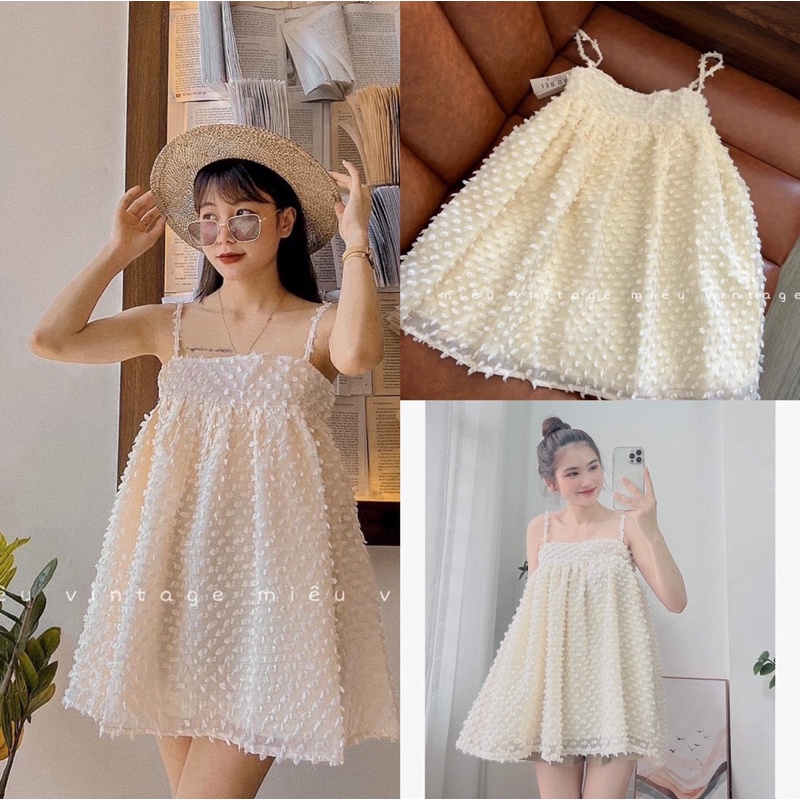 [HÀNG SẴN]ÁO 2S REN HẠT “NAMI BLOUSE” siêu xinh