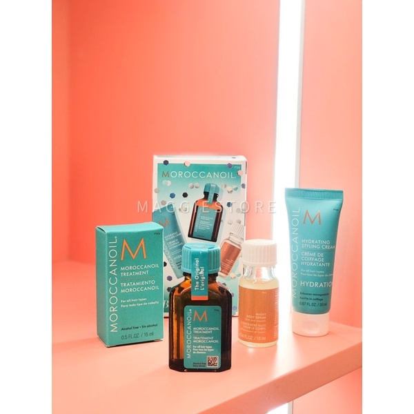 Set dưỡng tóc Moroccan Oil 3 sản phẩm