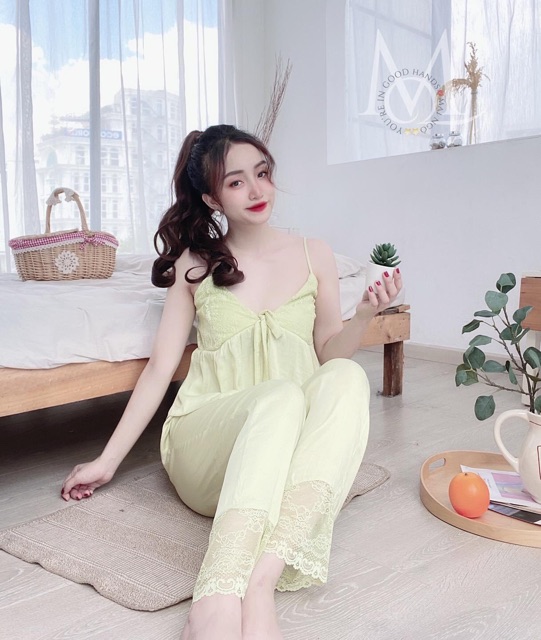 Set 2 Dây mặt nhà lụa nhật cao cấp MAI NGÔ