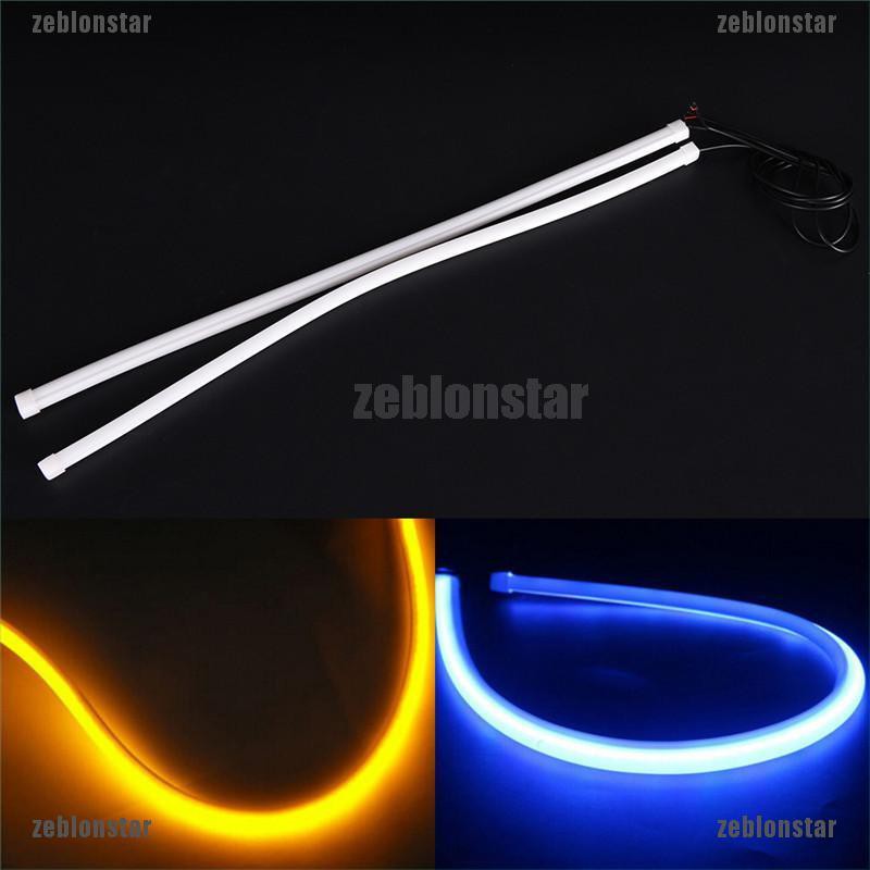 ❤star Ống Dây Đèn Led Mềm Mại 45Cm Cho Xe Hơi ▲▲