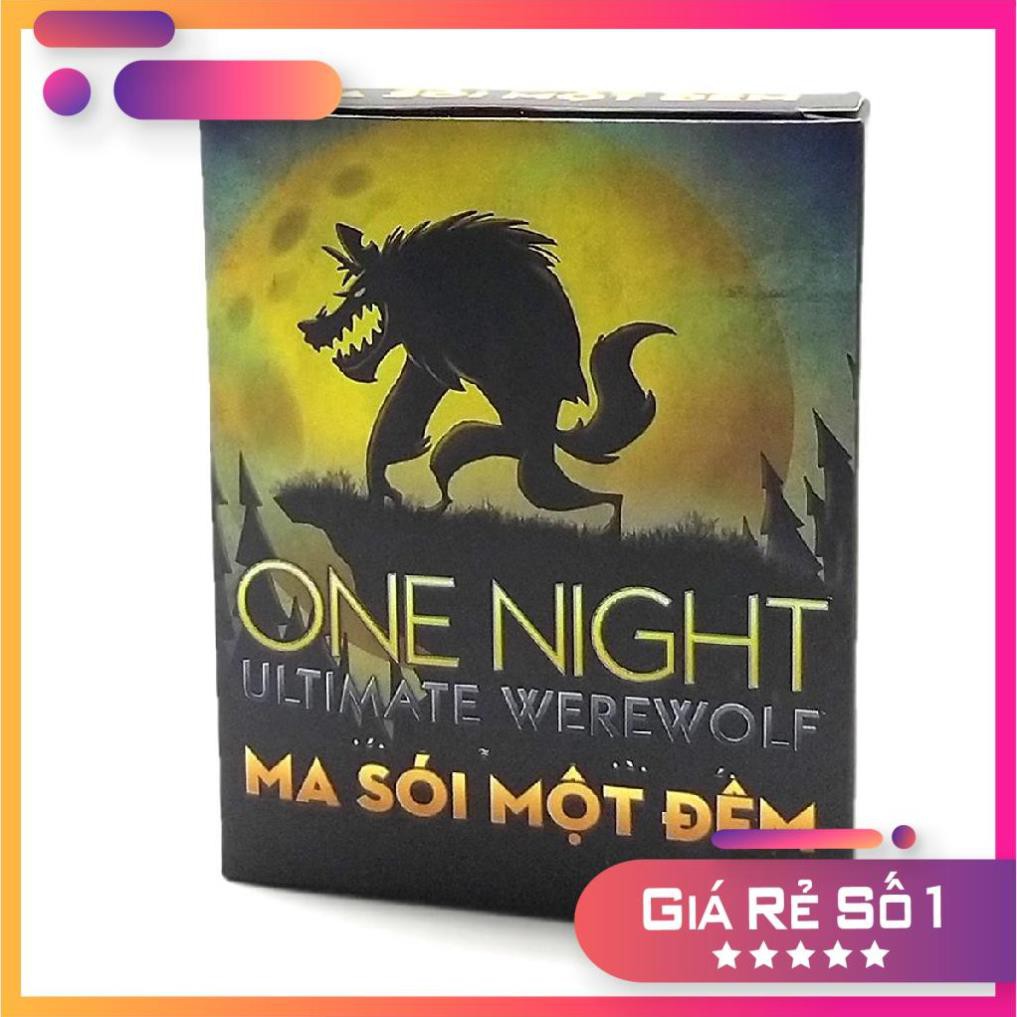 Sale lớn:  Bài Ma Sói One Night Việt Hoá