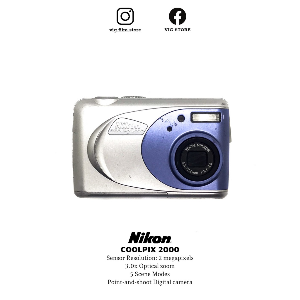 Máy ảnh kỹ thuật số NIKON COOLPIX 2000