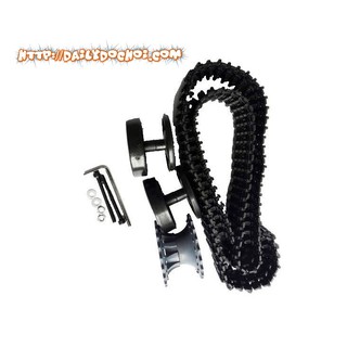 Bộ bánh xích xe tăng robot kèm cả khớp nối bán rời từng bộ phận hàng chính hãng chất lượng cao giá rẻ