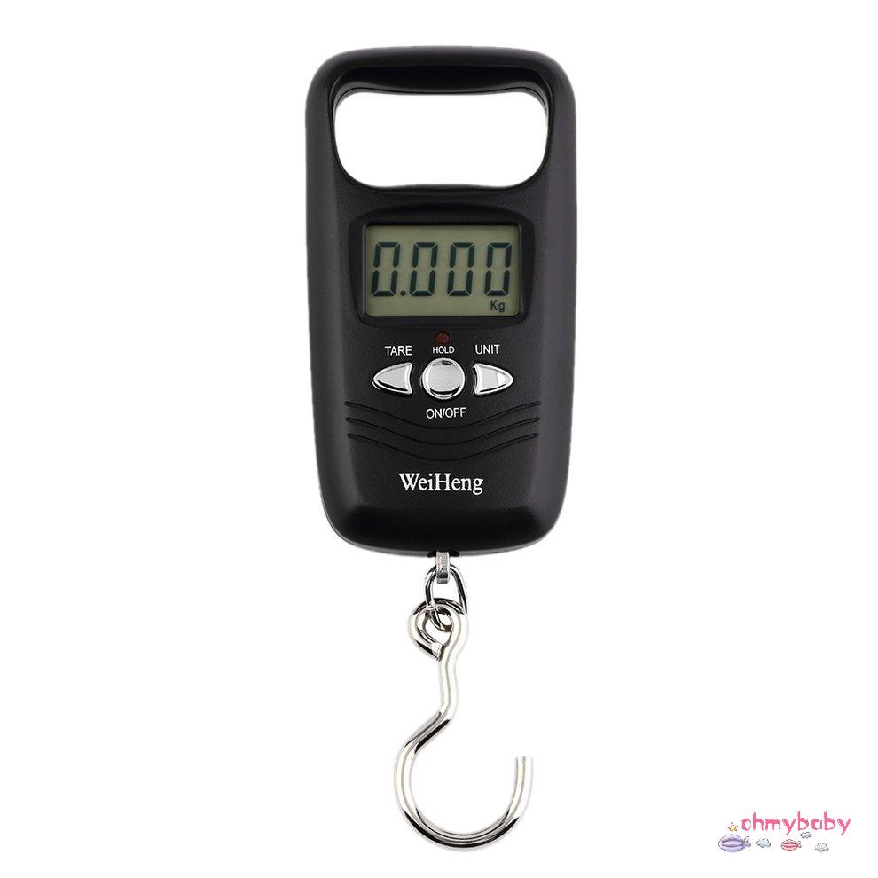 Pocket Portable Mini 50kg LCD Treo kỹ thuật số Hành lý Cân móc Cân [8/2]