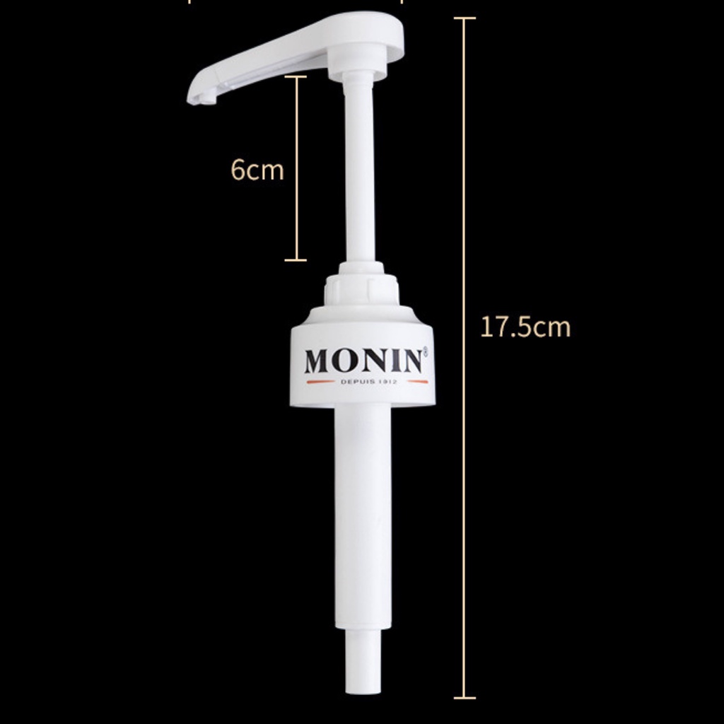 Vòi bơm siro 10ml MINO bằng nhựa cao cấp vòi đa năng pha chế(dành cho chai thủy tinh MONIN,Torani, Tessi,Giffard,Maulin)
