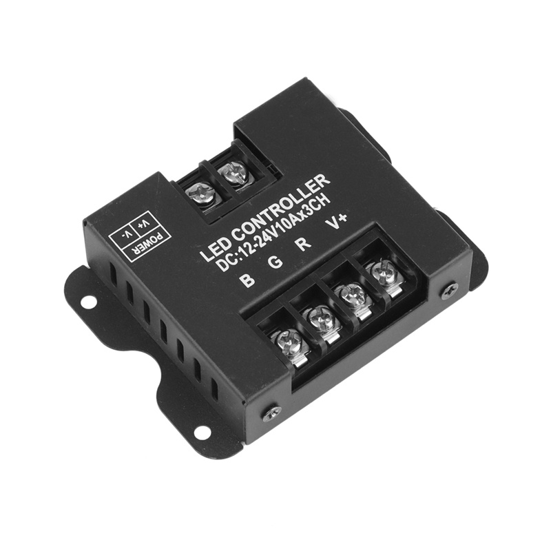 Bộ Điều Khiển Từ Xa 30A RGB RF DC 12V 24V 3Channelx10A 360W / 720W Cho Đèn LED Dây SMD 5050