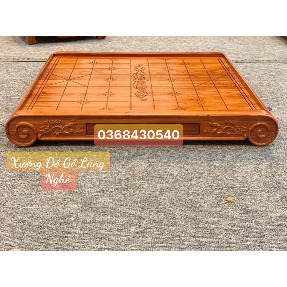 Bàn Cờ Tướng Gỗ Hương Cao Cấp
