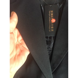 (Hàng có sẵn ) Siêu phẩm áo Blazer màu trắng chất đẹp (có ảnh chụp thật)
