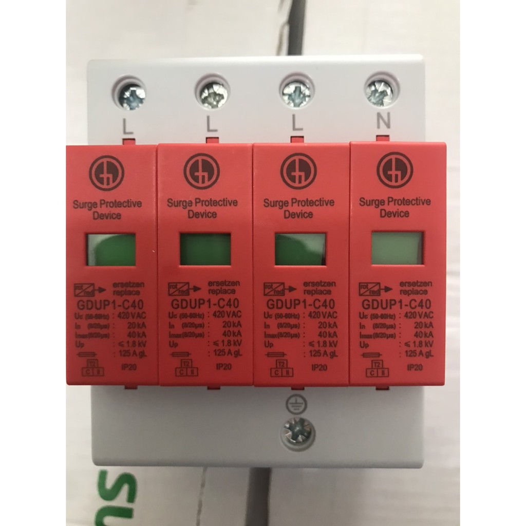Chống sét AC 4P 420VAC GDUP1-C40 hàng tiêu chuẩn chất lượng tốt