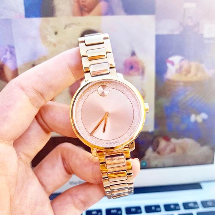 ĐỒNG HỒ NỮ MOVADO BOLD ROSE DIAL ROSE GOLD 3600503