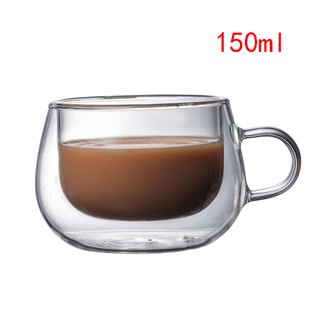 Ly thủy tinh 2 lớp sang trọng
