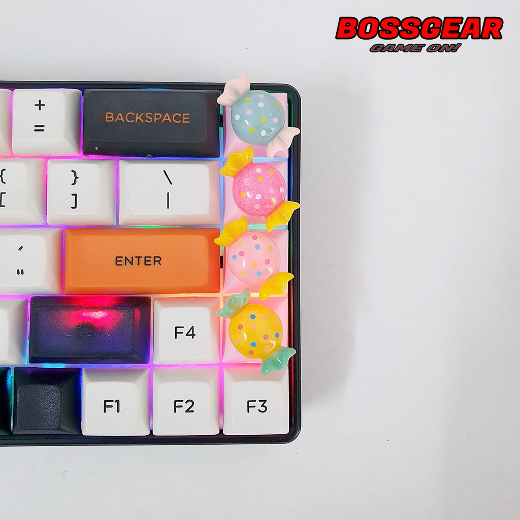 Keycap lẻ hình Kẹo ngọt siêu dễ thương Keycap Candy Keycap Artisan