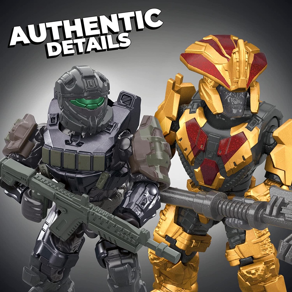 Mega Construx Halo - Banished Garrison Pack Halo Infinite Construction Set - Bộ xếp hình Mega Construx