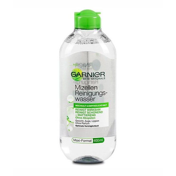 [NHẬP ĐỨC] Nước tẩy trang Garnier Skin Naturals Mizellen Reinigungswasser All-in-1 400 ml