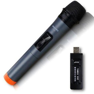 Micro karaoke không dây cho loa kéo daile / aige / zansong v12 màn hình lcd - hỗ trợ jack cắm 3.5mm và 6.5mm