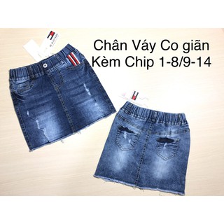 (8kg - 45kg) CHÂN VÁY JEAN BÉ GÁI