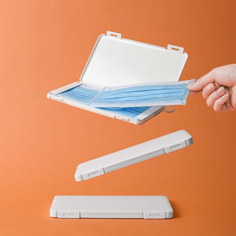 Hộp Đựng Khẩu Trang Ngăn Chặn Bệnh Dịch Màu Sắc Đơn Giản