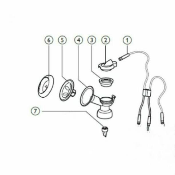 PHỤ KIỆN MÁY HÚT SỮA AVENT HOA TUYẾT