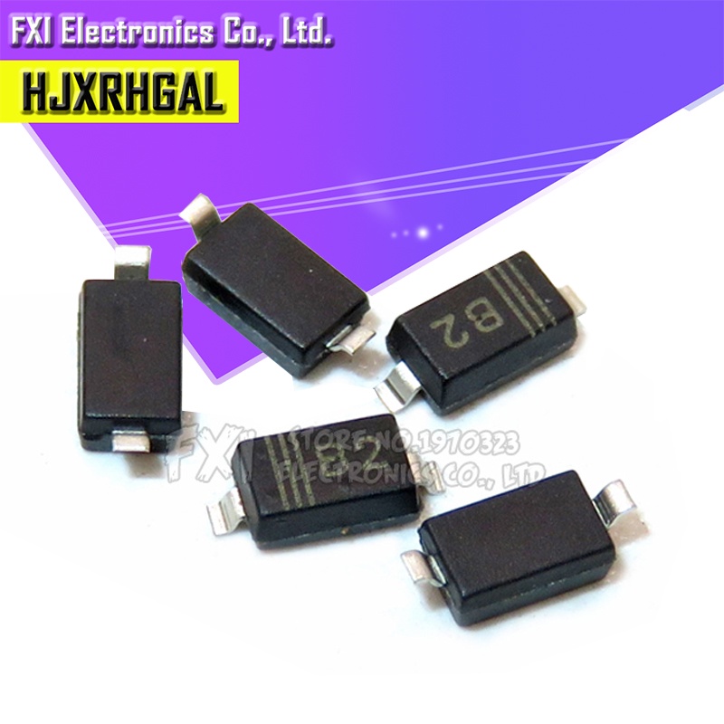 Set 100 Điốt 1N5819 1N4007 1N4148 SOD-123 SOD-323 1206 1N4148WS 1N5819WS B5819WS SOD323 Chuyên Dụng