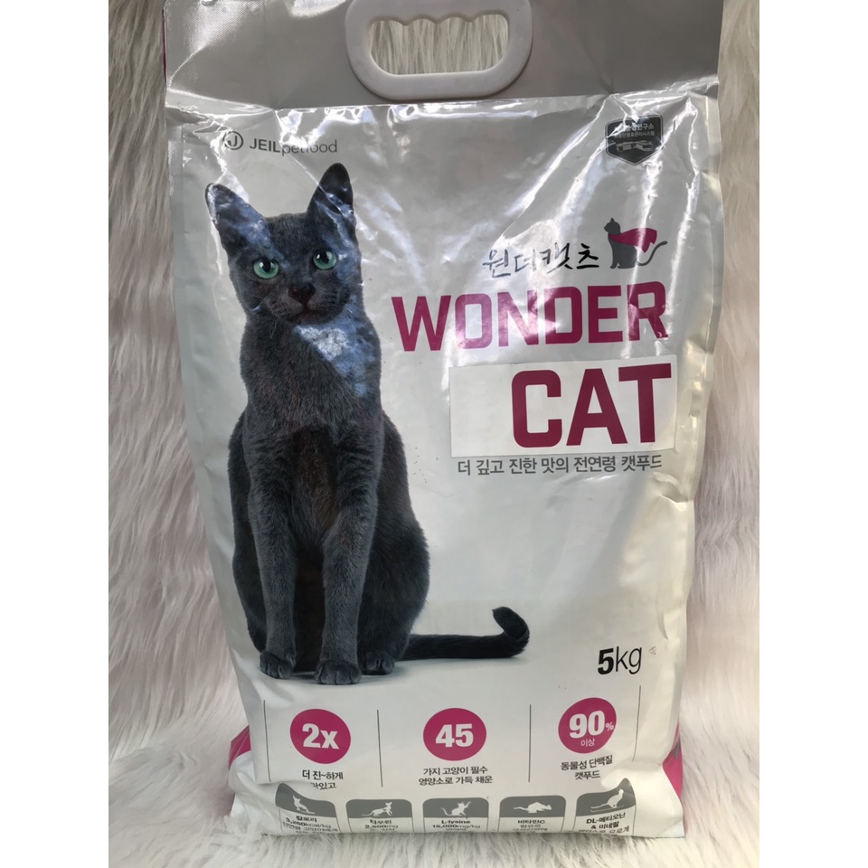 Thức ăn cho mèo Wonder Cats 5kg