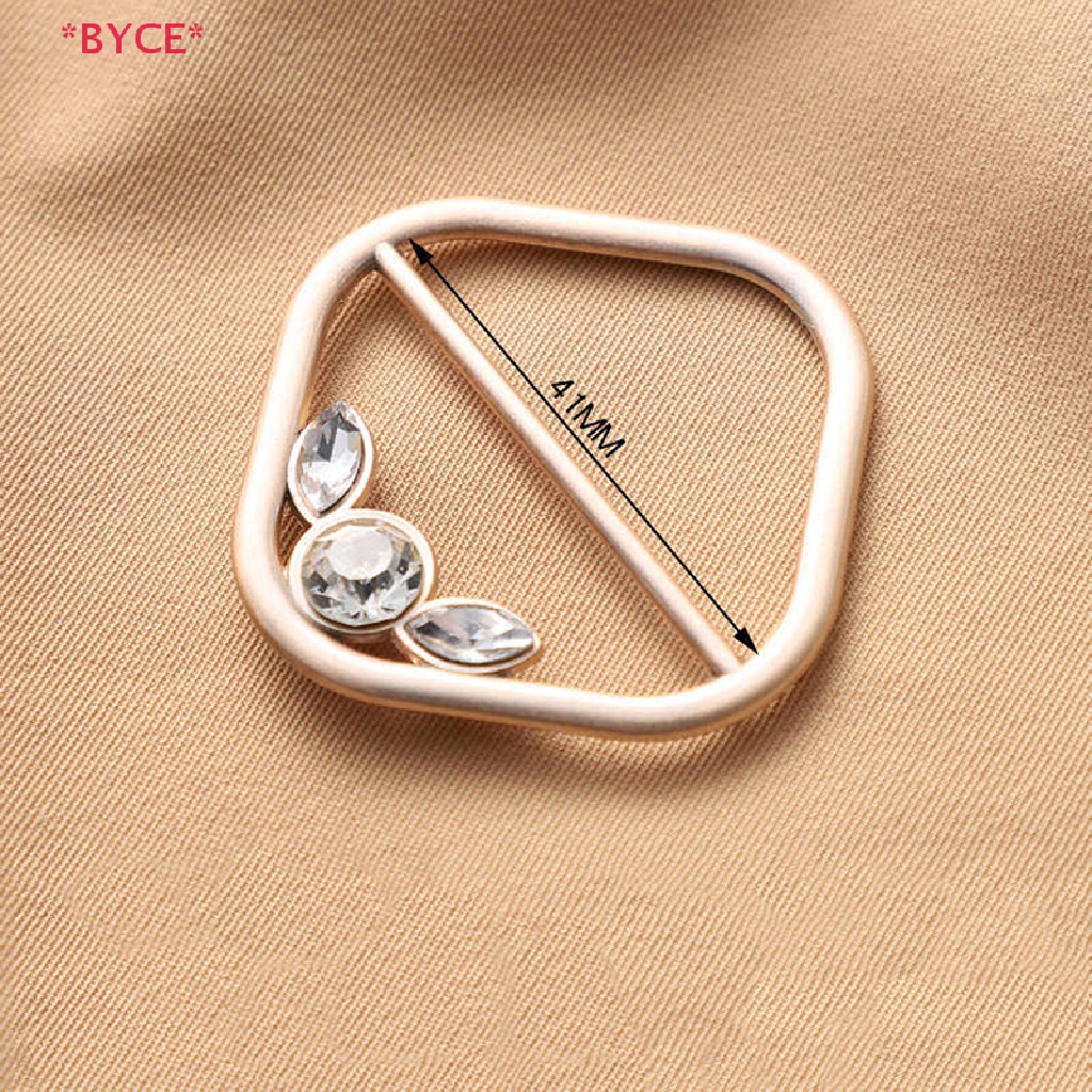 Byce &gt; Phụ Kiện Khóa Cố Định Khăn Choàng Thắt Nút Thắt Eo Bằng Lụa Cao Cấp Thời Trang Mới
