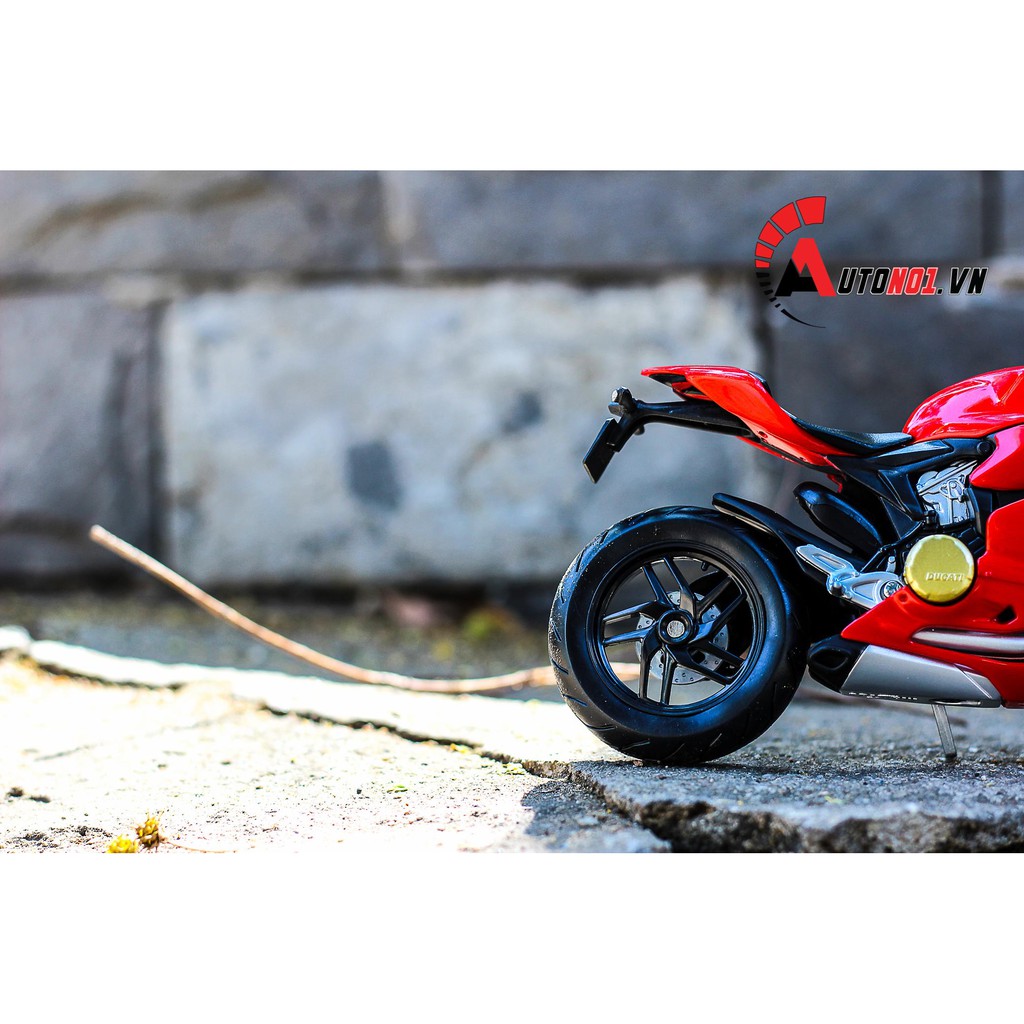 MÔ HÌNH XE DUCATI 1199 PANIGALE 2011 RED 1:12 MAISTO 1199